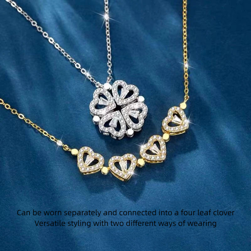 Heart-Flower Necklace